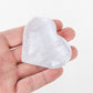 Natural Selenite Heart-Shaped Crystal Ornament
