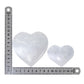 Natural Selenite Heart-Shaped Crystal Ornament