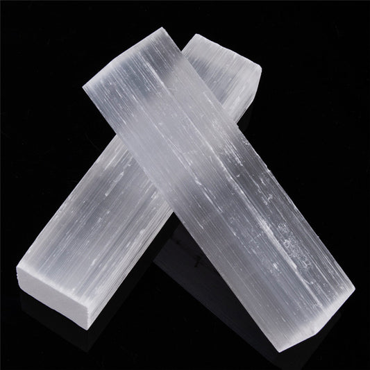 Natural Selenite Strip Raw Material