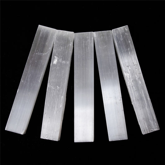 3/8/12cm Rectangular Square Natural Selenite