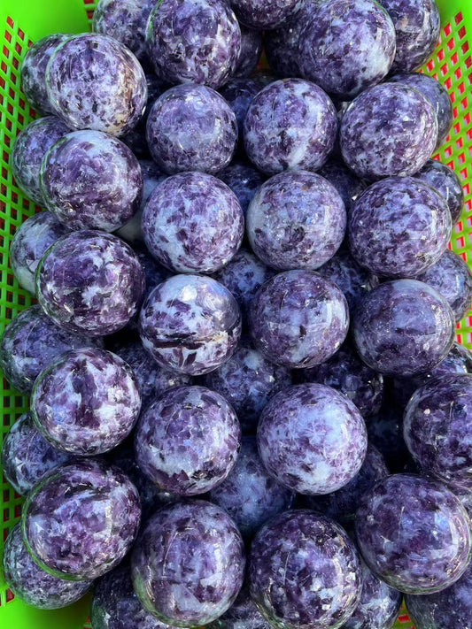 Purple Mica Sphere