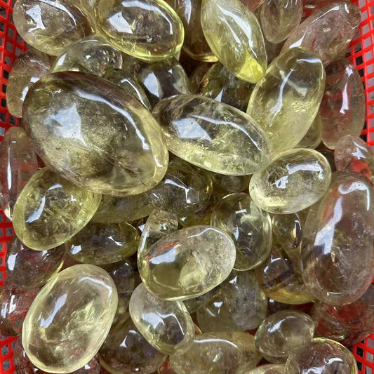 Citrine Palm Stone