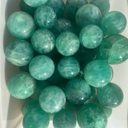 Blue Fluorite Sphere