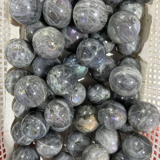 Purple Labradorite Ball
