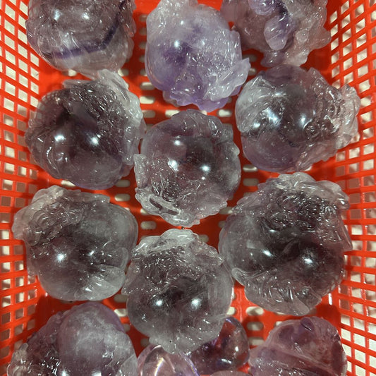 V-shaped amethyst Pixiu