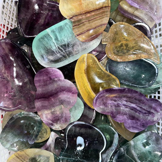 Fluorite bowl
