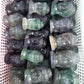 Fluorite Buddha Head Carving