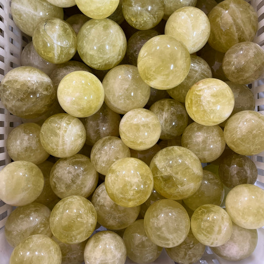 Lemon Citrine Sphere