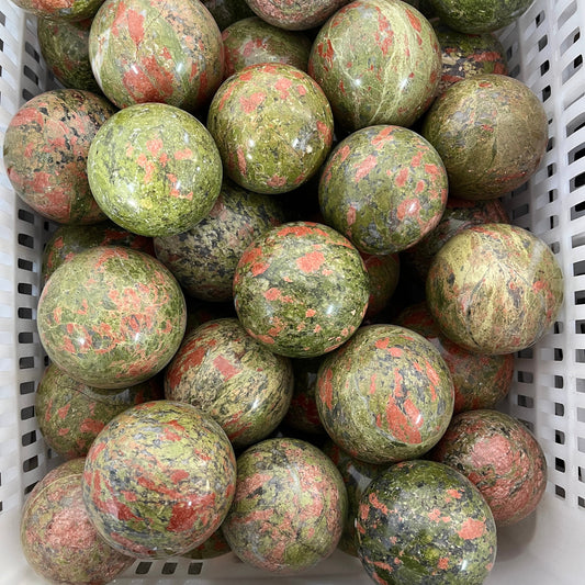 Unakite Sphere