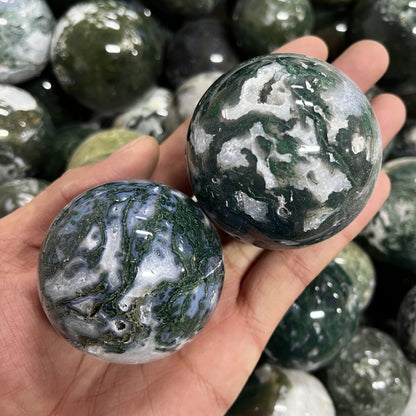 Moss Agate Sphere