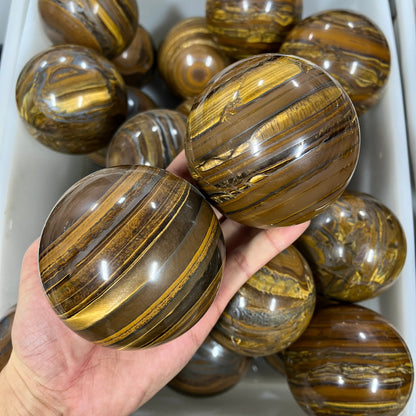 Iron Tiger Eye Sphere