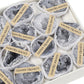 Natural Mexican agate crystal cave box set