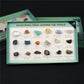 18 types of mineral gemstones, natural crystal mineral specimens, natural geological teaching materials