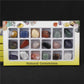 Box of 18 mixed natural crystal tumble stones