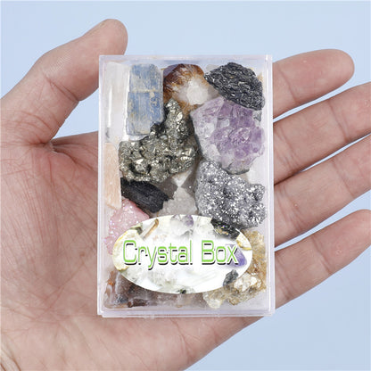 Mixed crystal mineral specimen natural geography