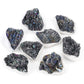 Natural coal crystal rough stone