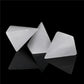Natural yellow selenite pyramid small ornament