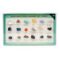 18 types of mineral gemstones, natural crystal mineral specimens, natural geological teaching materials