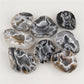 Natural Brazilian agate mini crystal cave raw stone