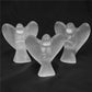 Natural Selenite Angel Crystal Ornament