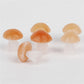 4cm natural selenite mushroom ornament