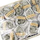 Natural pyrite rough stone box set
