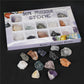 12 types of large-grain natural crystal rough stone mineral specimens for geological teaching