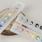 Long Selenite Strip with Moon Phase Pattern