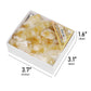 Natural Yellow Quartz Rough Stone Box Set