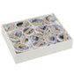 Natural Mexican agate crystal cave box set