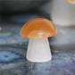 4cm natural selenite mushroom ornament