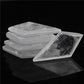 Natural Selenite Slabs Rhombic Cut Raw Stone Material