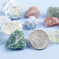 Natural crystal rough stones mixed colors boxed set