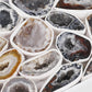 Natural Brazilian agate mini crystal cave raw stone
