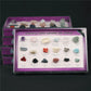 8 types of mineral rough stones, natural crystal mineral specimens, natural geological teaching materials