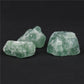 Natural green fluorite rough stone box set