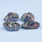 Natural Electroplated Amethyst Cluster Box