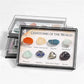 8 types of mineral crystal stones, natural mineral ore specimens, and educational geological information.