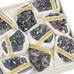 Natural Electroplated Amethyst Cluster Box