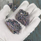 5 colors available Natural raw crystal coal crystal box set
