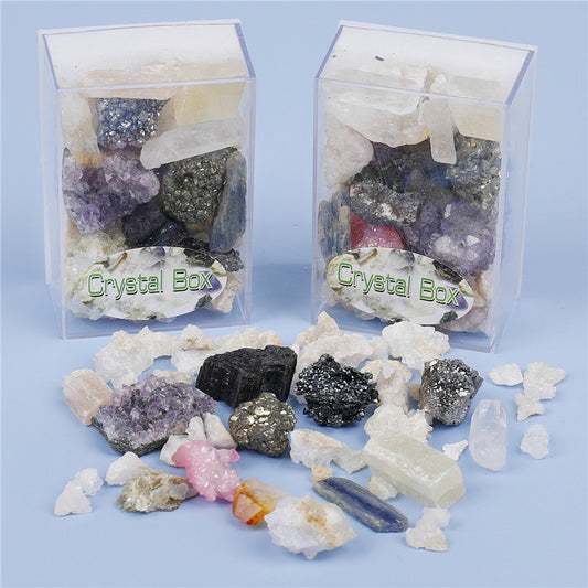 Mixed crystal mineral specimen natural geography