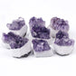 High-quality Grade A natural amethyst crystal cluster rough stone box set