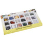 Box of 18 mixed natural crystal tumble stones
