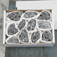 5 colors available Natural raw crystal coal crystal box set