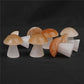4cm natural selenite mushroom ornament
