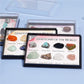 8 types of mineral crystal stones, natural mineral ore specimens, and educational geological information.