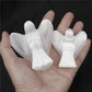 Natural Selenite Angel Crystal Ornament
