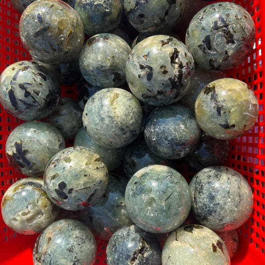 Prehnite sphere