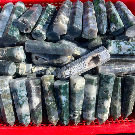 Moss Agate tower