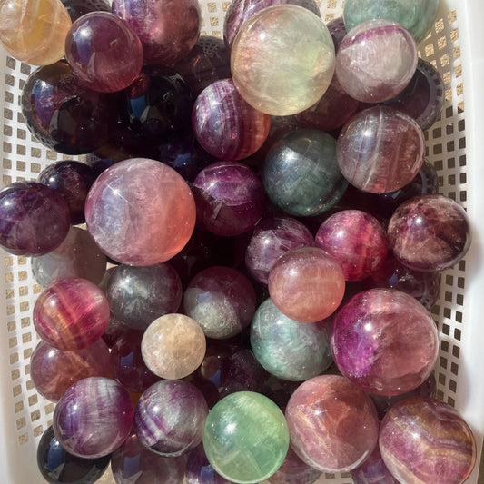 Candy Fluorite Sphere